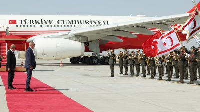 Cumhurbaşkanı Recep Tayyip Erdoğan, Kuzey Kıbrıs Türk Cumhuriyeti’nin 20 Temmuz