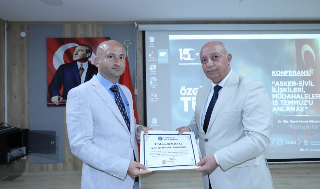 Prof. Dr. Bakan, “15 Temmuz, tarihe geçen bir demokrasi ve direniş destanıdır.” KİÜ’den 15 Temmuz’a Anlamlı Vefa: “Demokrasi ve Direniş Destanı Unutulmadı”