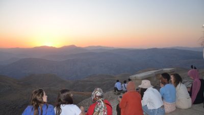 Malatya Büyükşehir Belediyesi’nin desteğiyle Nemrut Dağı Ören Yeri, 15 farklı