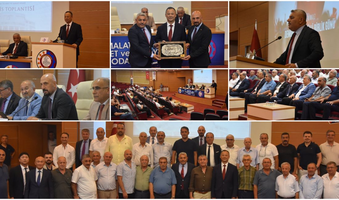 Malatya Ticaret ve Sanayi Odası (MTSO) Temmuz ayı olağan Meclis