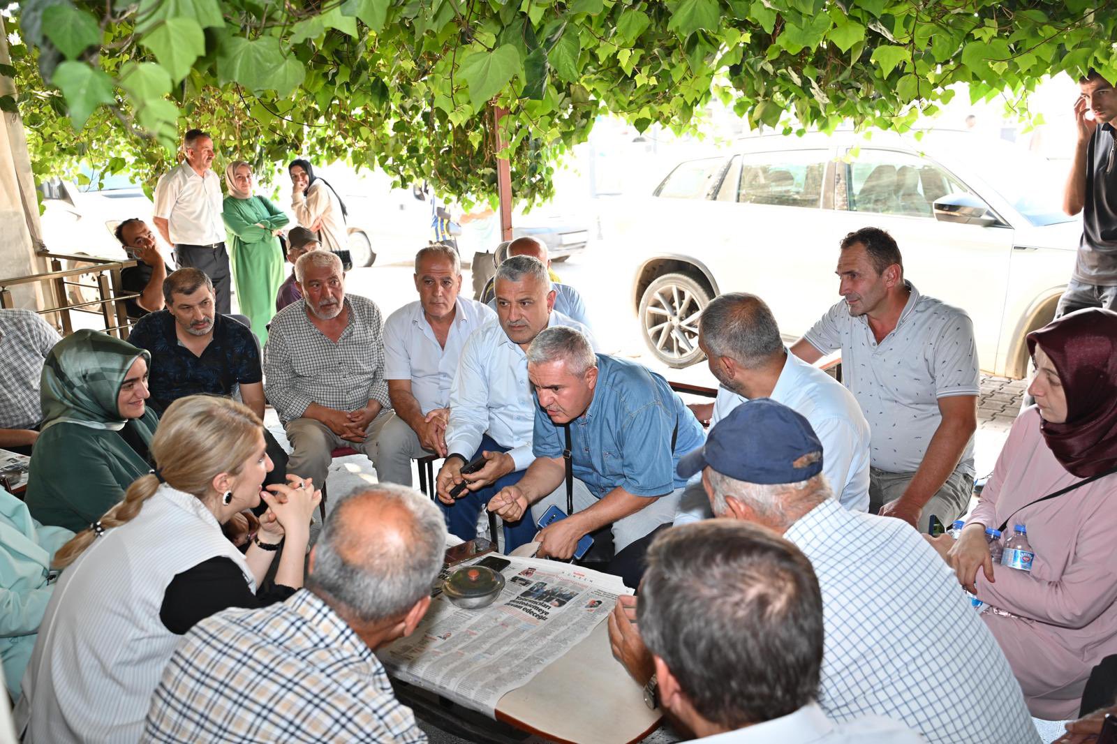 AK Parti Malatya Milletvekili İnanç Sıraç Kara Ölmeztoprak, Şifa Mahallesi’nde