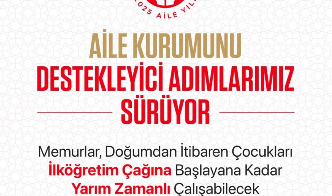 Kamu Görevlilerine Yarı Zamanlı Çalışma İmkanı Getiriliyor Kamu görevlileri için uzun süredir beklenen bir düzenleme bu akşam