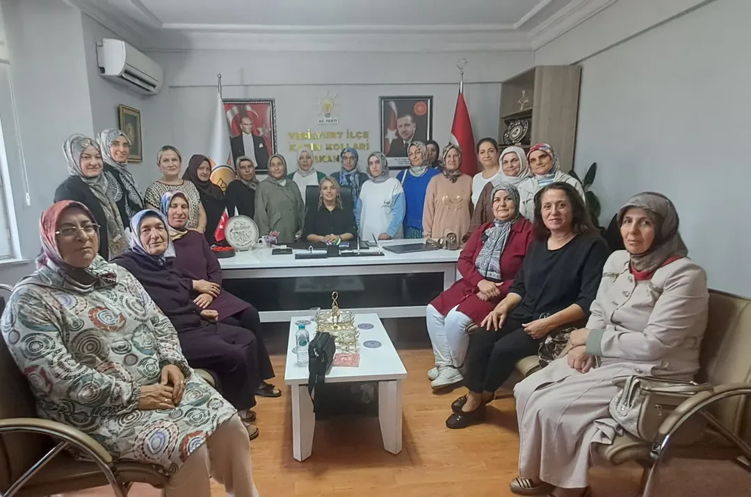 MALATYA – AK Parti Yeşilyurt İlçe Kadın Kolları Başkanlığı, haftalık