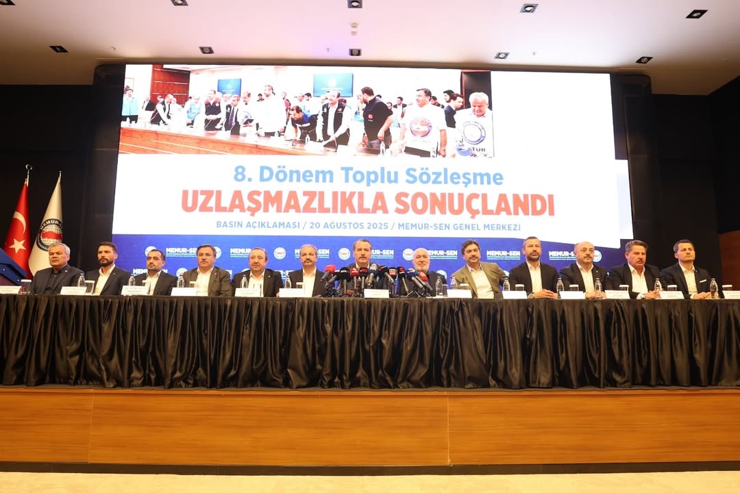 Hükümet ile yürütülen toplu sözleşme görüşmelerinde zam konusunda anlaşma sağlanamaması