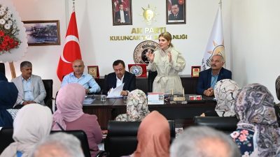 AK Parti Malatya Milletvekili İnanç Siraç Ölmeztoprak, Kuluncak’ta gerçekleştirdiği toplantılarda