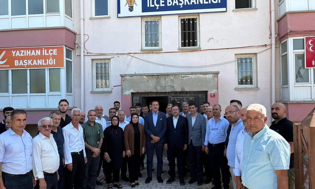 Tüfenkci, Yazıhan’da Teşkilatla Bir Araya Geldi AK Parti Malatya Milletvekili Bülent Tüfenkci, AK Parti Malatya İl