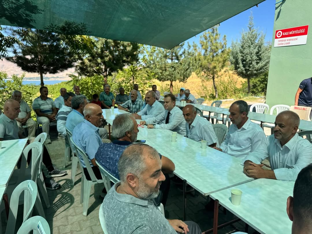 Kale Belediye Başkanı İhsan Özbay, Kale Kaymakamı Onur İnce ile