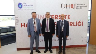 Van Yüzüncü Yıl Üniversitesi ev sahipliğinde düzenlenen Üniversite Hastaneleri Birliği