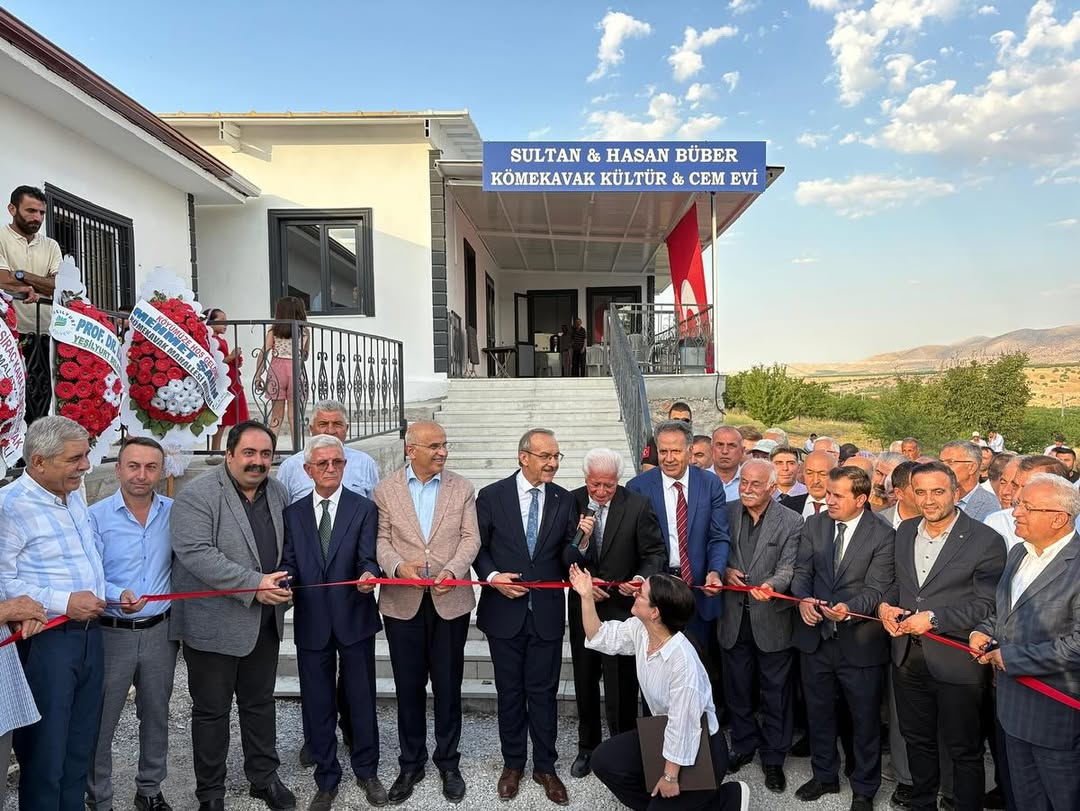 Akçadağ’ın Kömekavak Mahallesi’nde yapımı tamamlanan Sultan & Hasan Büber Kömekavak