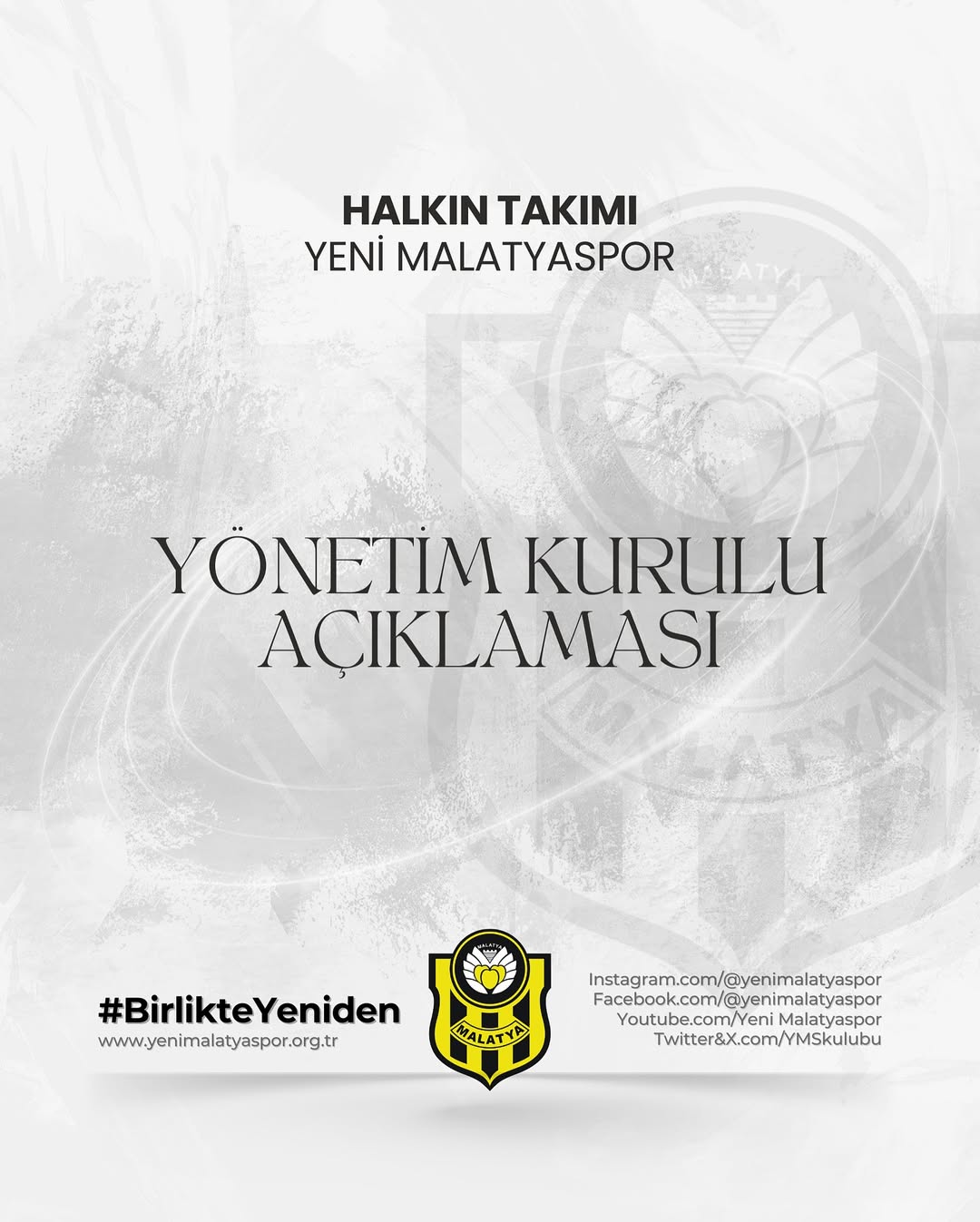 08.06.2025 tarihinde gerçekleştirilen Genel Kurul’da hemşehrilerimizin desteğiyle göreve gelen yönetim