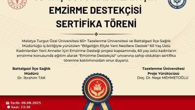 Bilgeliğin Eliyle Yeni Nesillere Destek Projesi60 Yaş Üstü Kadınlar için