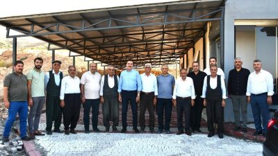 AK Parti Malatya Milletvekili Bülent Tüfenkci, Battalgazi İlçe Başkanı Basri