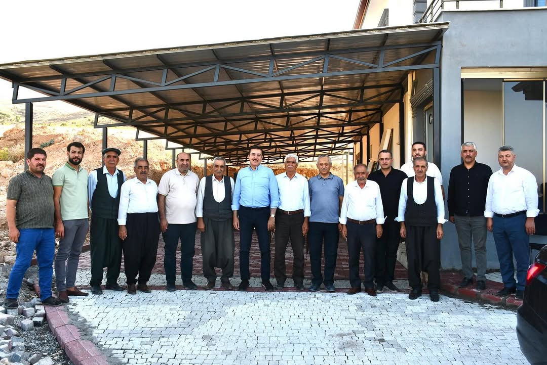 AK Parti Malatya Milletvekili Bülent Tüfenkci, Battalgazi İlçe Başkanı Basri