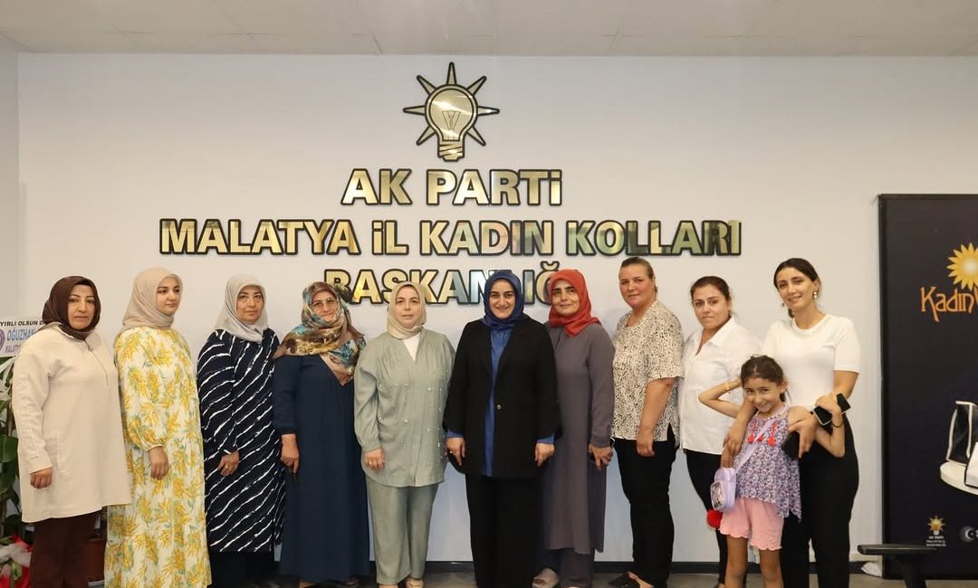 AK Parti Malatya Kadın Kolları Başkanı Esin Yılmaz, AK Parti