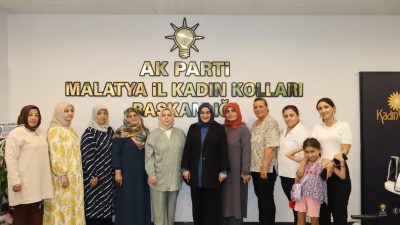 AK Parti Malatya Kadın Kolları Başkanı Esin Yılmaz, AK Parti