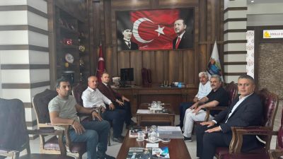 Kale Kaymakamı Onur İnce, Turgut Özal Üniversitesi Rektör Yardımcısı Prof.