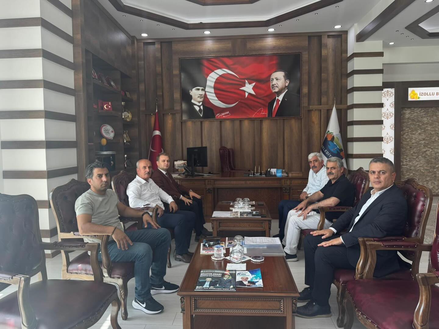 Kale Kaymakamı Onur İnce, Turgut Özal Üniversitesi Rektör Yardımcısı Prof.