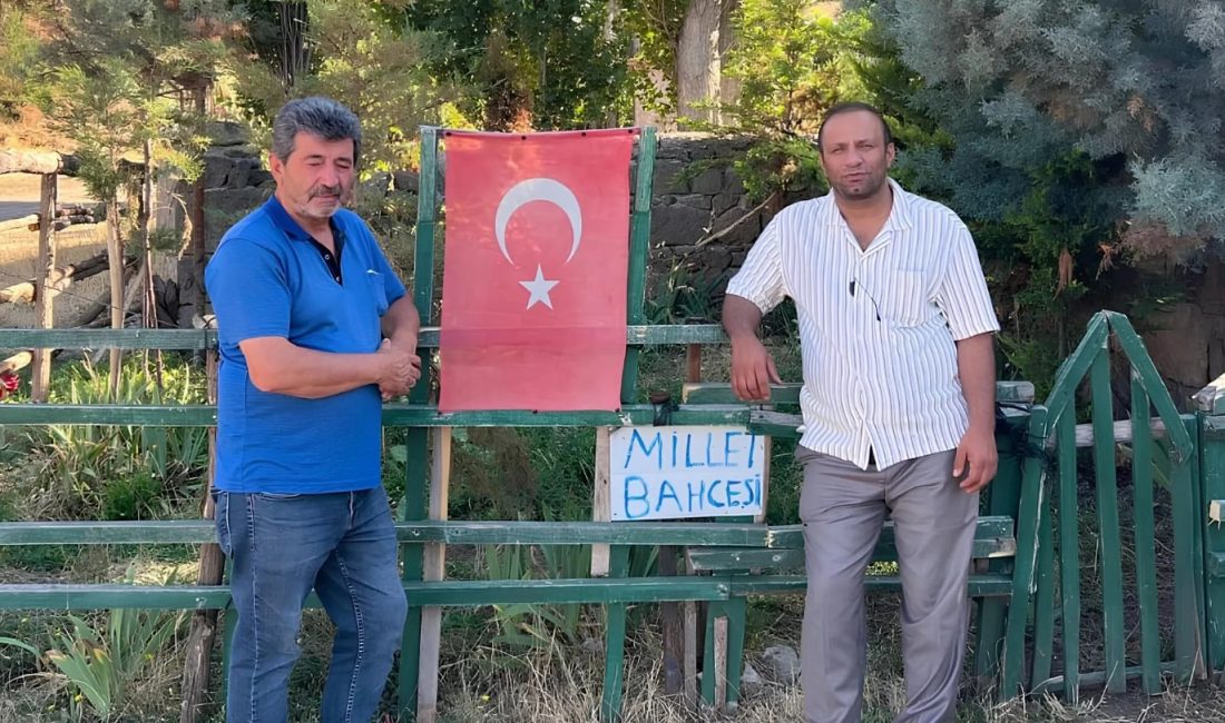 Muhtar ve gurbetçi el ele verdi, köy meydanı yepyeni bir görünüme kavuştu Sivas’ın Killik Köyünde Örnek Proje: Köye Millet Bahçesi Türkiye’nin farklı
