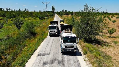 Malatya Büyükşehir Belediyesi, kent genelinde ulaşım kalitesini artırmak amacıyla kırsal