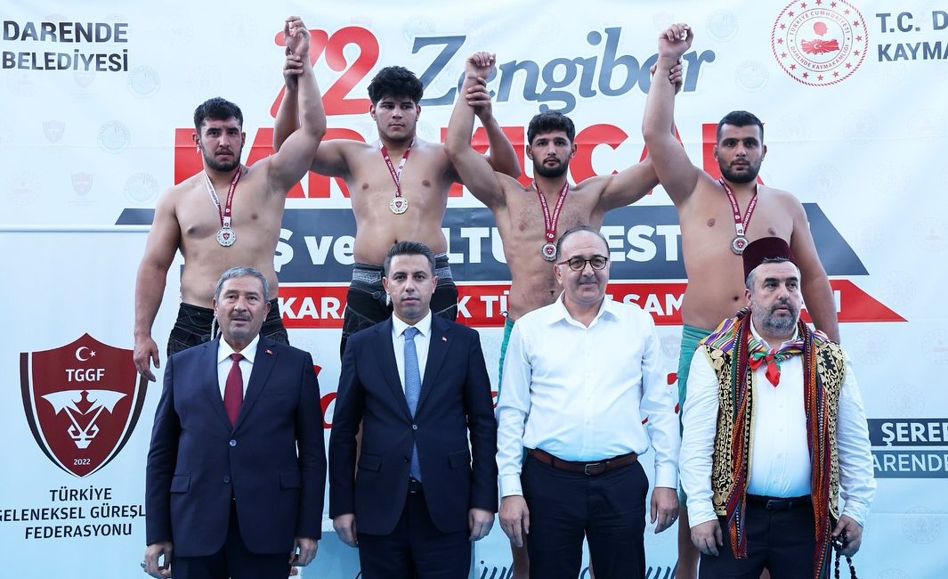 Darende Belediyesi ev sahipliğinde düzenlenen 72. Zengibar Karakucak Türkiye Şampiyonası,