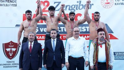 Darende’de 72. Zengibar Karakucak Türkiye Şampiyonası Coşkusu Darende Belediyesi ev sahipliğinde düzenlenen 72. Zengibar Karakucak Türkiye Şampiyonası,