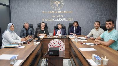İl Sağlık Müdürümüz Uzm. Dr. Cezmi Karaca başkanlığında Hastane Denetleme