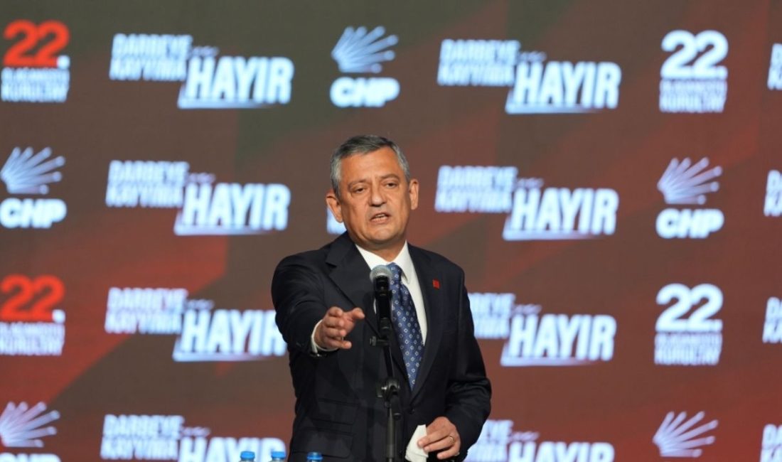 ANKARA – 21 Eylül 2025Cumhuriyet Halk Partisi (CHP), Yenimahalle Nazım
