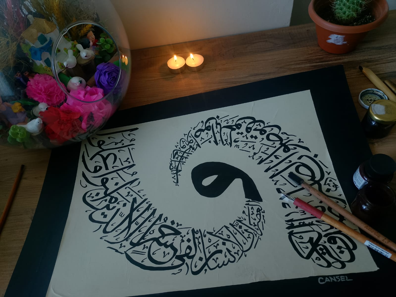 Her Harfte Sabır, Her Çizgide Dua Asırlardır “her harfin bir dua, her çizginin bir sabır” olarak