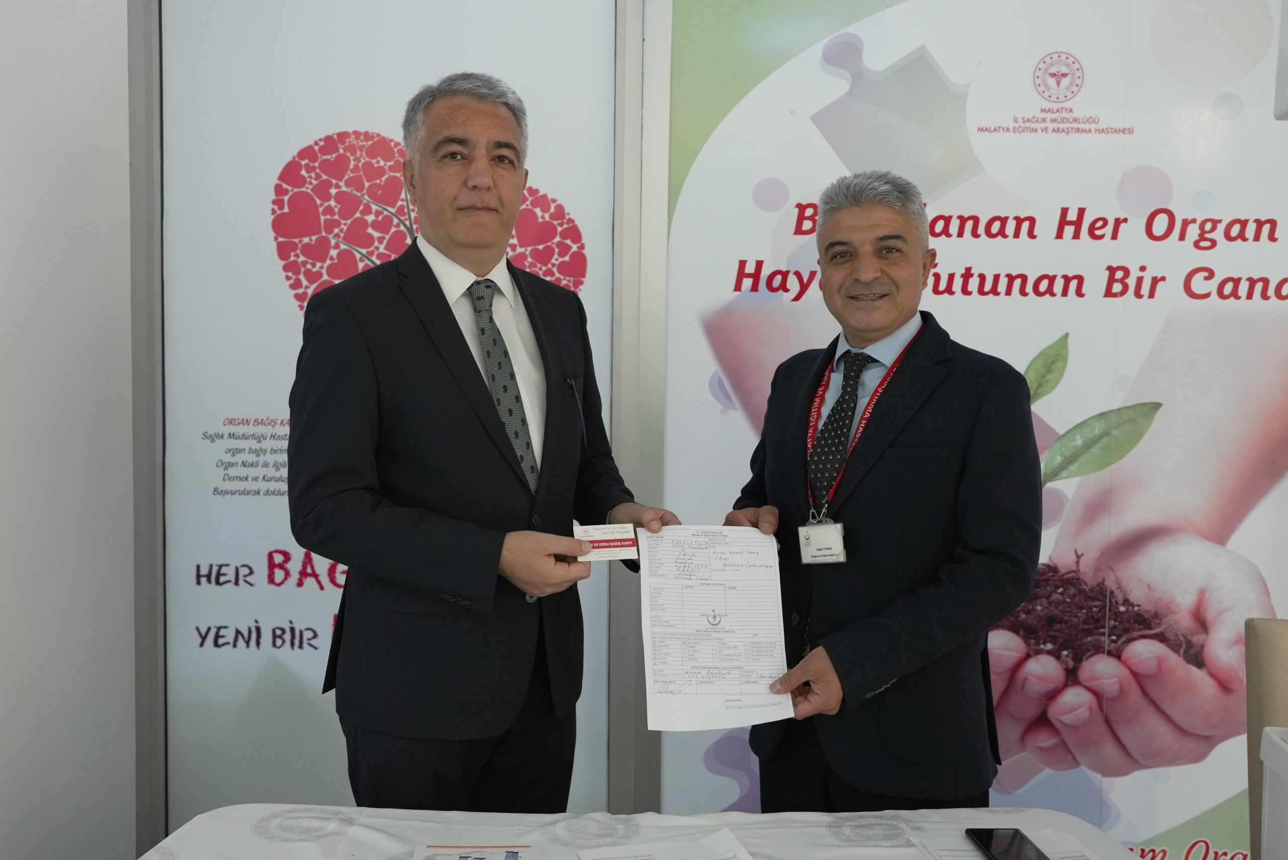 3–9 Kasım Organ Bağışı Haftası kapsamında, Malatya Eğitim ve Araştırma