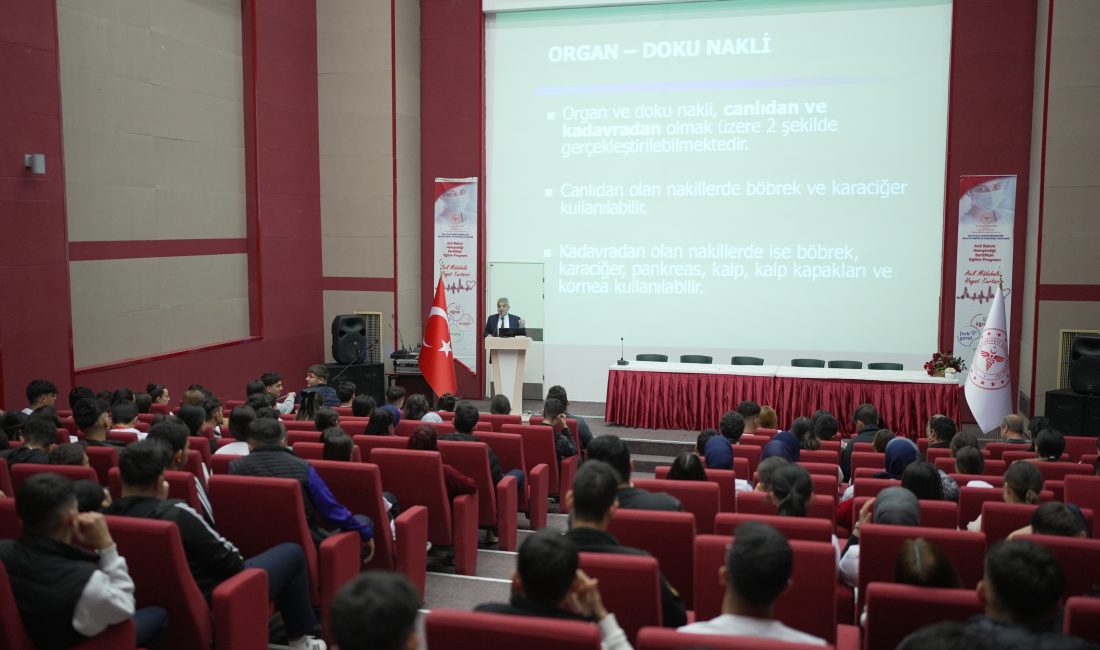 3–9 Kasım Organ Bağışı Haftası kapsamında Malatya Eğitim ve Araştırma