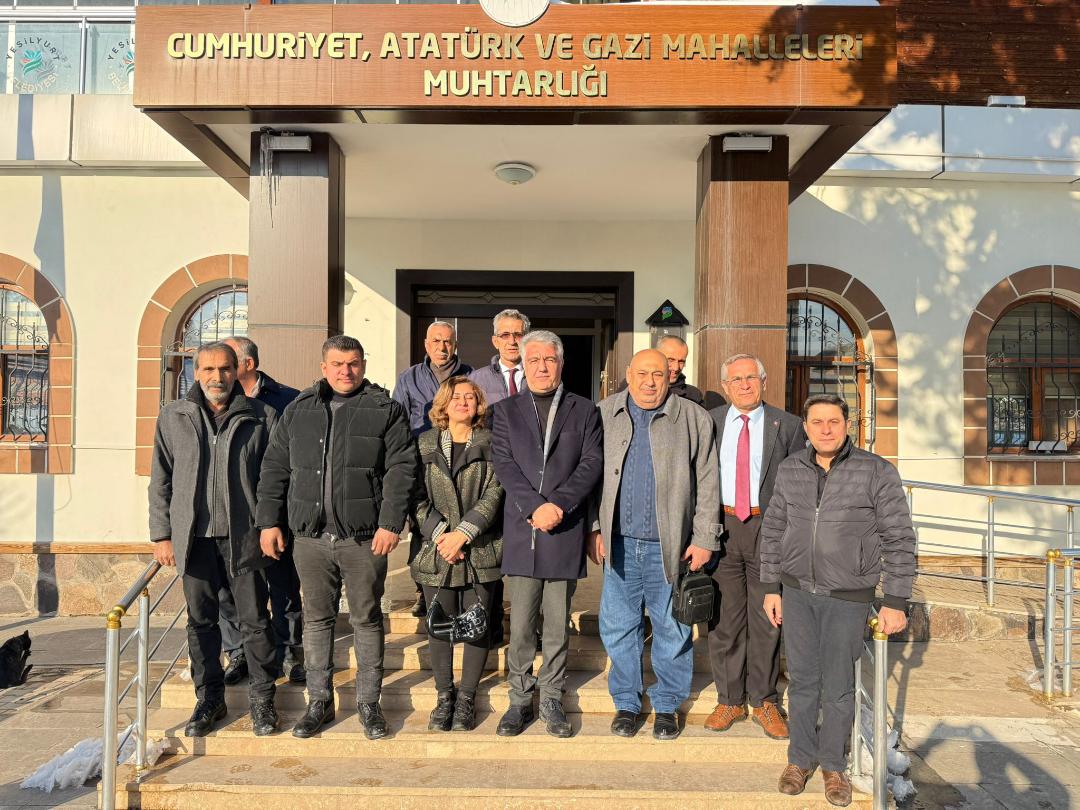 İYİ Parti Yeşilyurt İlçe Başkanı Alper Karakurt ve Battalgazi İlçe