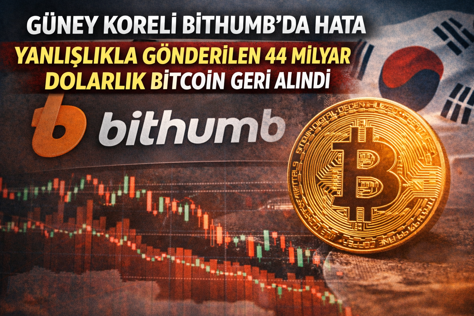 Güney Kore merkezli kripto para borsası Bithumb, bir promosyon etkinliği