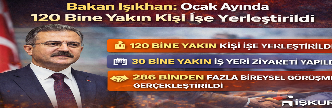 Çalışma ve Sosyal Güvenlik Bakanı Vedat Işıkhan, 2026 yılının ilk