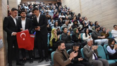 MALATYA – Malatya Turgut Özal Üniversitesi tarafından, İstiklal Marşı’nın Kabulünün