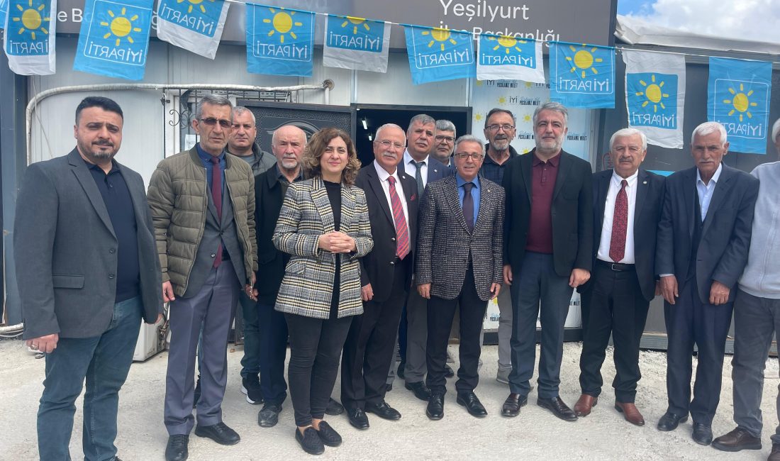 İYİ Parti Yeşilyurt İlçe Başkanlığı, önemli bir ziyarete ev sahipliği