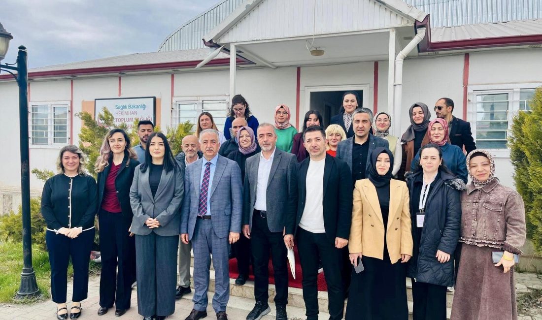 Halk Sağlığı Hizmetleri Başkanı Dr. Şemsettin ÇİTİL başkanlığında gerçekleştirilen saha