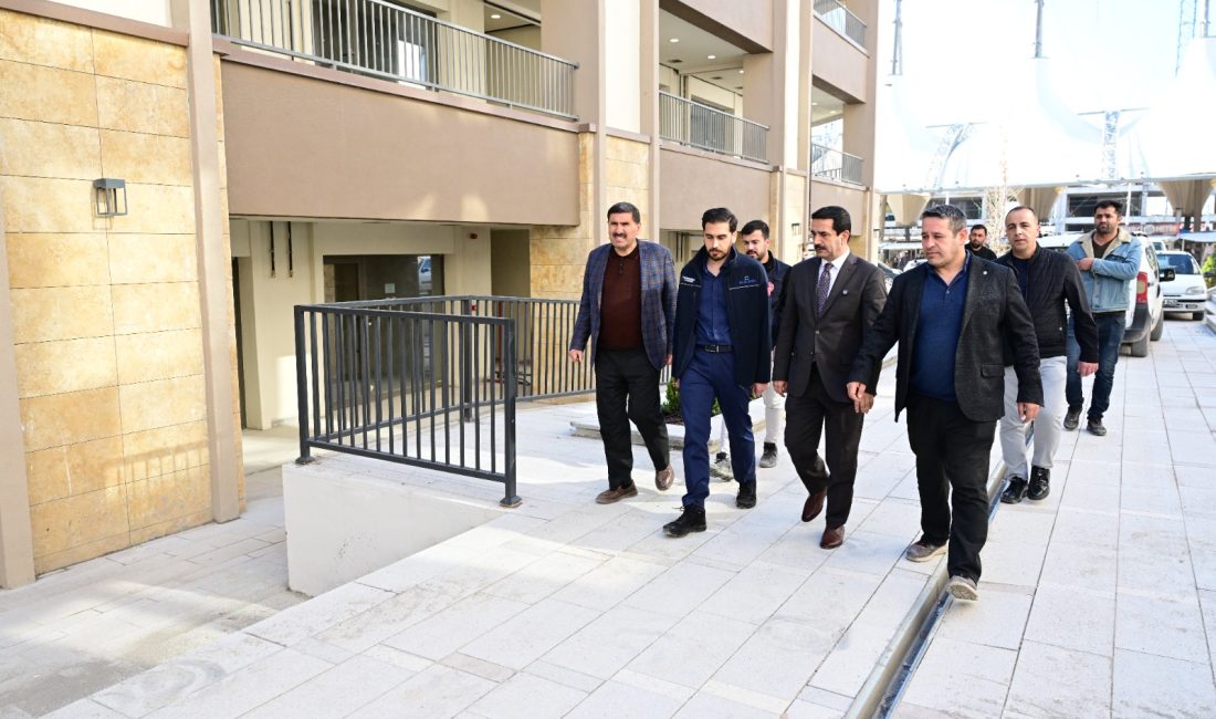 Battalgazi Belediye Başkanı Bayram Taşkın, Akpınar Çarşısı’nda son hazırlıkların tamamlandığını