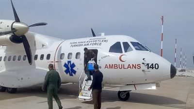 Türk Hava Kuvvetleri, acil karaciğer nakli bekleyen hasta için zamanla