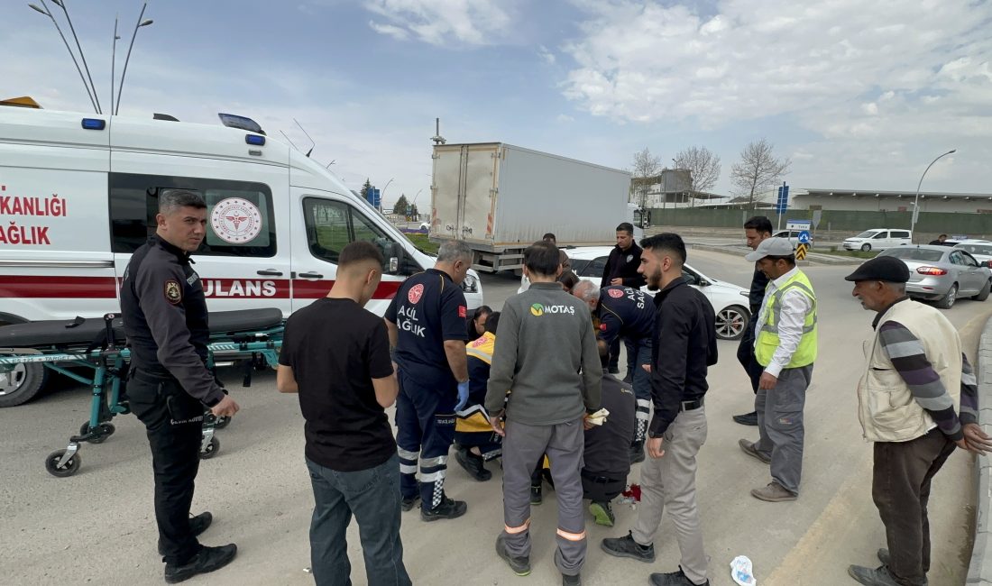 Malatya’da karşıdan karşıya geçmek isteyen 75 yaşındaki yaşlı adama otomobil
