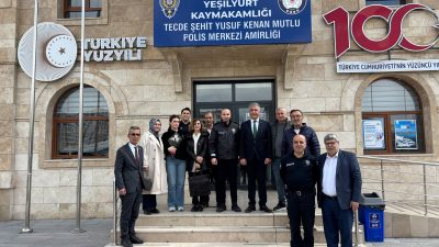 İYİ Parti Yeşilyurt İlçe Başkanlığı, Polis Haftası dolayısıyla Tecde Şehit