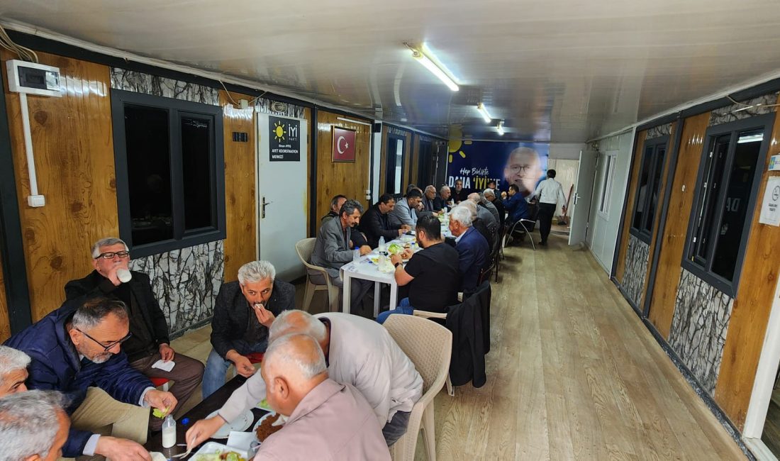 İYİ Parti Malatya Yeşilyurt İlçe Teşkilatı, “Teşkilat Buluşmaları” kapsamında anlamlı