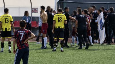 Malatyagücü ile Doğanyol Belediyespor arasında oynanan karşılaşma 2-2 sona ererken,