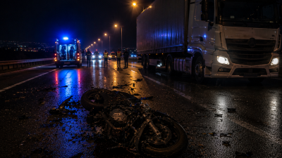 Malatya’da tır ile motosikletin çarpıştığı kazada ağır yaralanan motosiklet sürücüsü