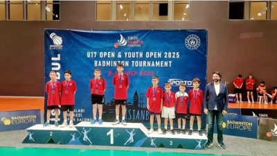Malatyalı milli badmintoncu Kerem Eren Çelik, 30 ülkenin katıldığı uluslararası