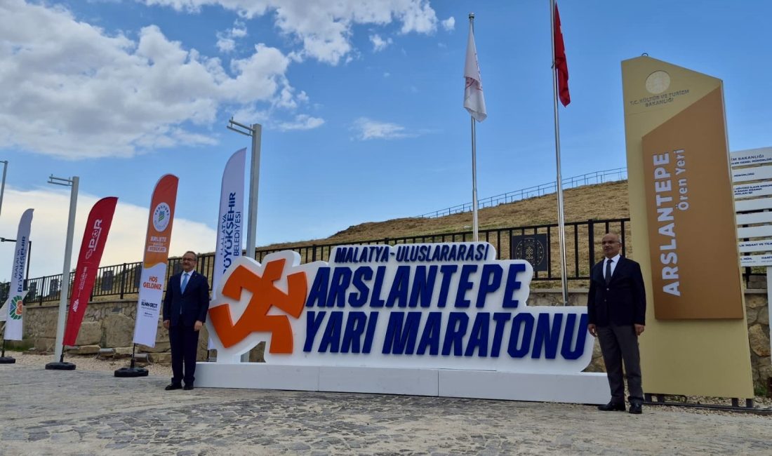 Malatya’da yarın gerçekleştirilecek Uluslararası Arslantepe Yarı Maratonu öncesinde UNESCO Dünya