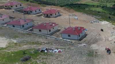 6 Şubat depremleri sonrası yeniden inşa edilen Malatya’da bazı kırsal