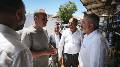 HÜDA PAR Malatya İl Başkanı Behçet Sevgili ve beraberindeki heyet,