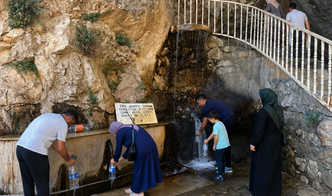 Ilıca’da Doğa Ve Maneviyat Buluşuyor Darende’de bulunan Ilıca Ziyaret Piknik Alanı, doğal güzellikleri, serin pınar