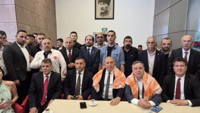 CHP Genel Merkezi’nde gerçekleştirilecek grup toplantısı öncesinde Malatya’dan yaklaşık 150