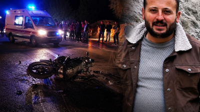 Malatya’nın Darende ilçesinde motosikletinin kontrolünü kaybetmesi sonucu meydana gelen kazada